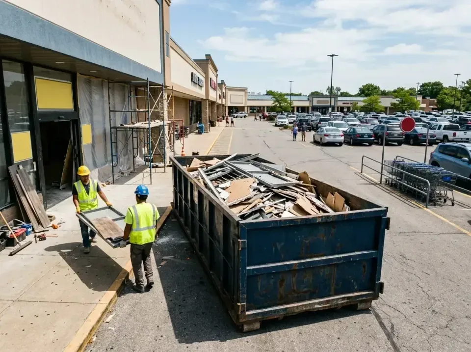 retail-store-renovation-debris-003 — frequently asked questions, Roll-off Dumpster Rentals in Bartlett, IL